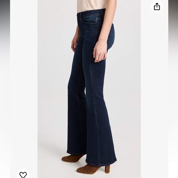 FRAME Women's Le High Flare Jeans - Picture 4 of 10